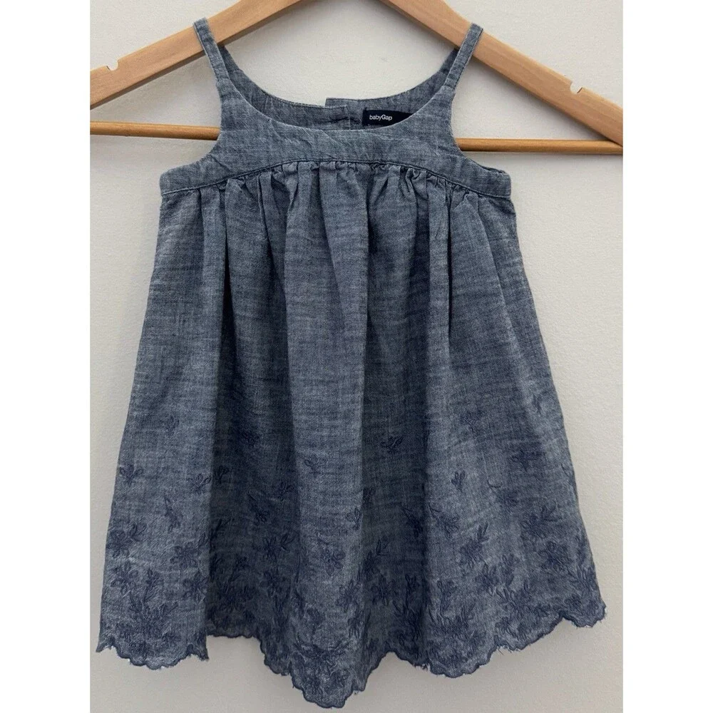 BabyGap 12/18 Chambray Summer Dress